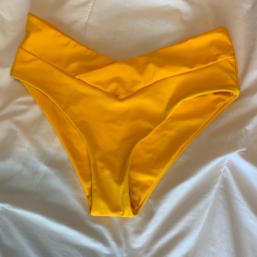 Yellow Bathing Suit Bottoms